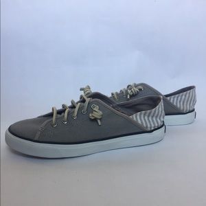 Gray Sperry Slip On Sneaker